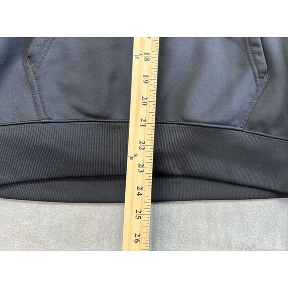 Nike Pullover Hoodie Womens Small Black Swoosh Logo Therma Fit Sweatshirt DD6464 - Picture 7 of 9